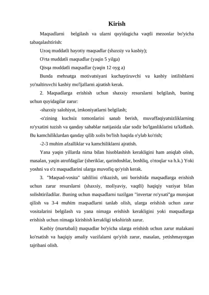 Boshqaruv personali muxnatning tashkil etish xususiyatlari 2