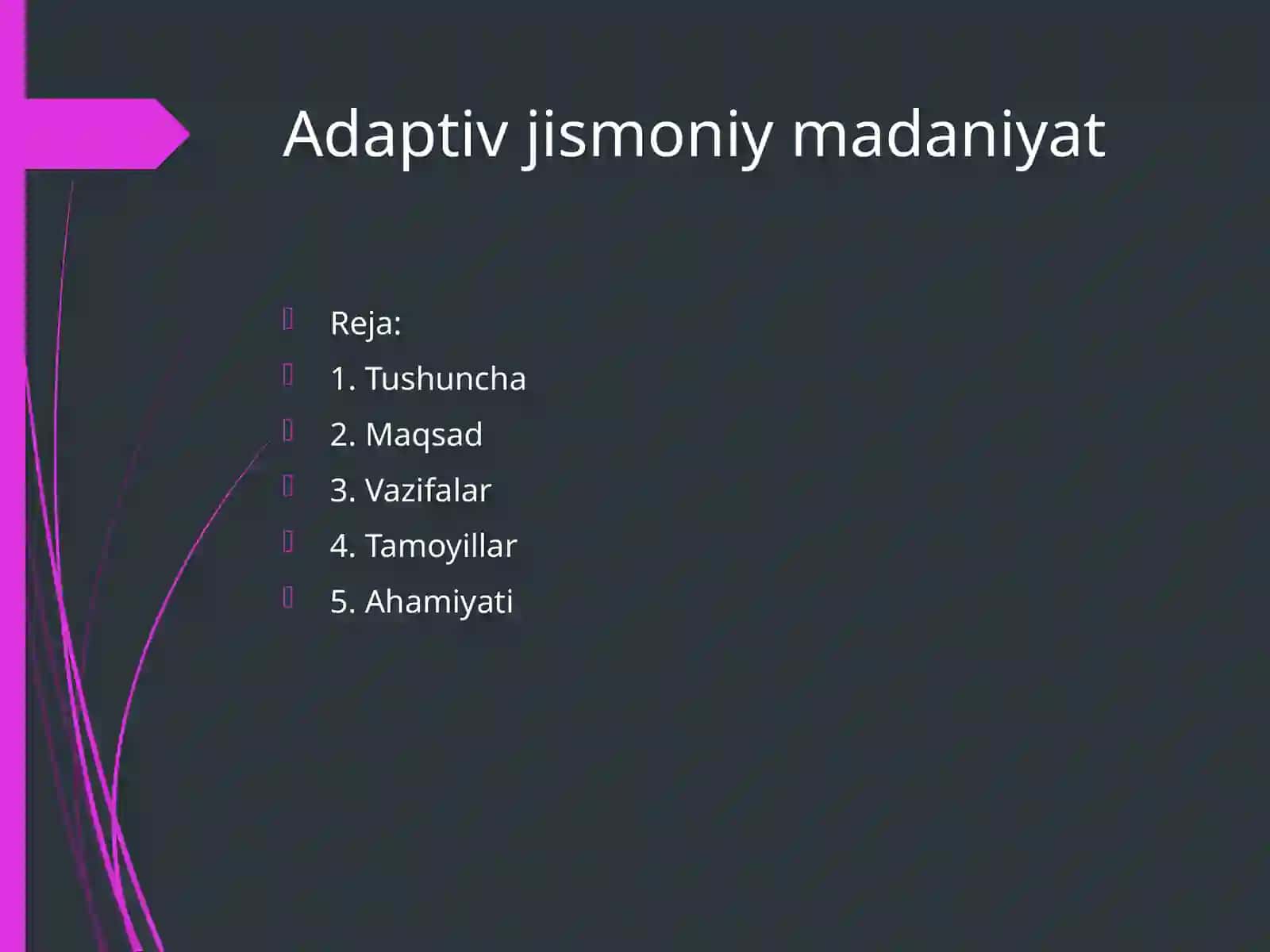 Adaptiv jismoniy madaniyat 2