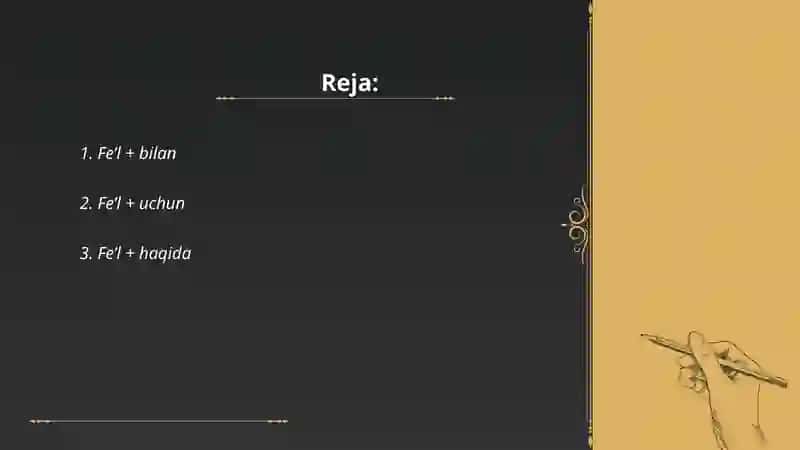 Propisitions after Verbs 2