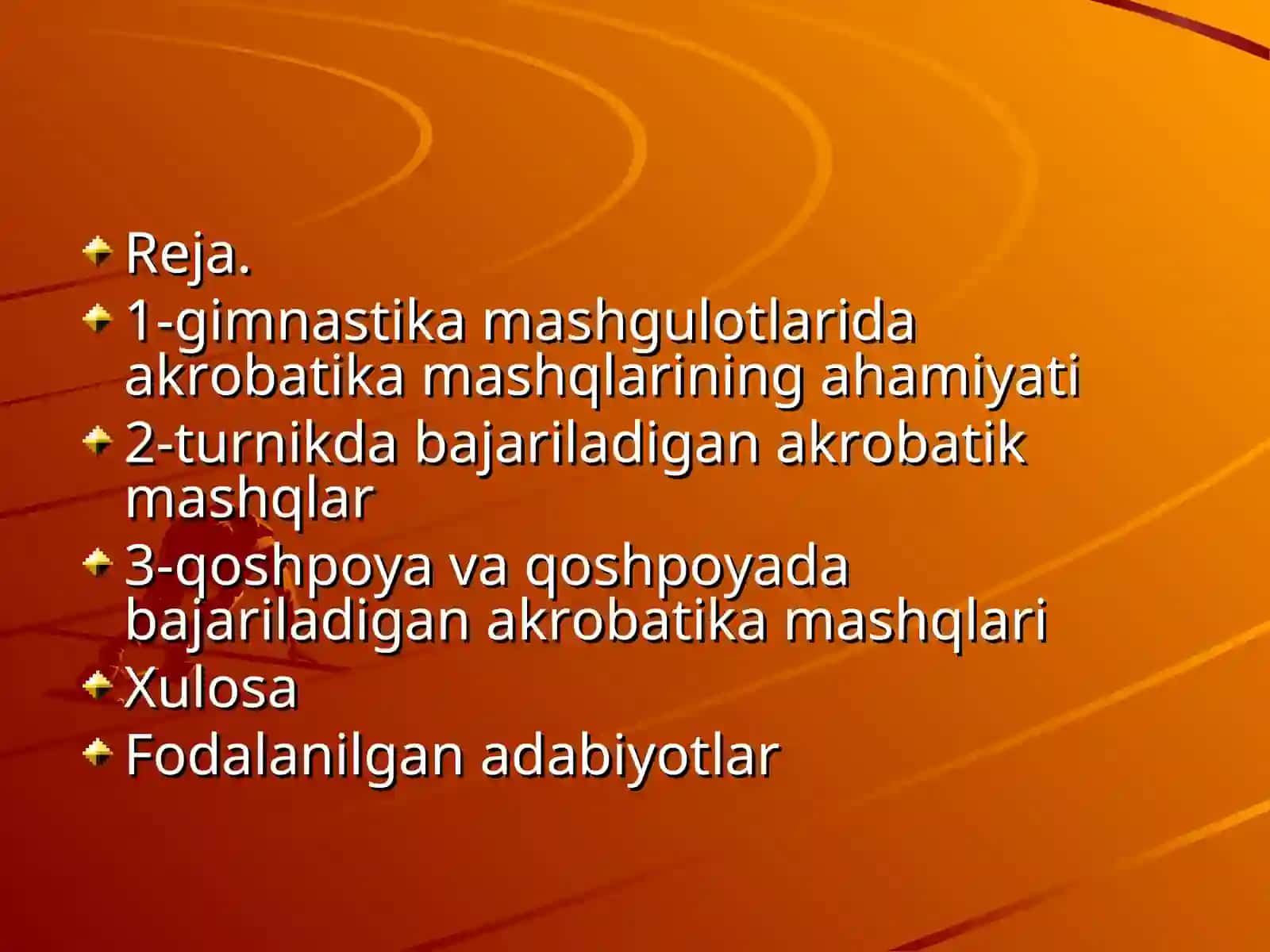 AKROBATIK MASHQLAR 2