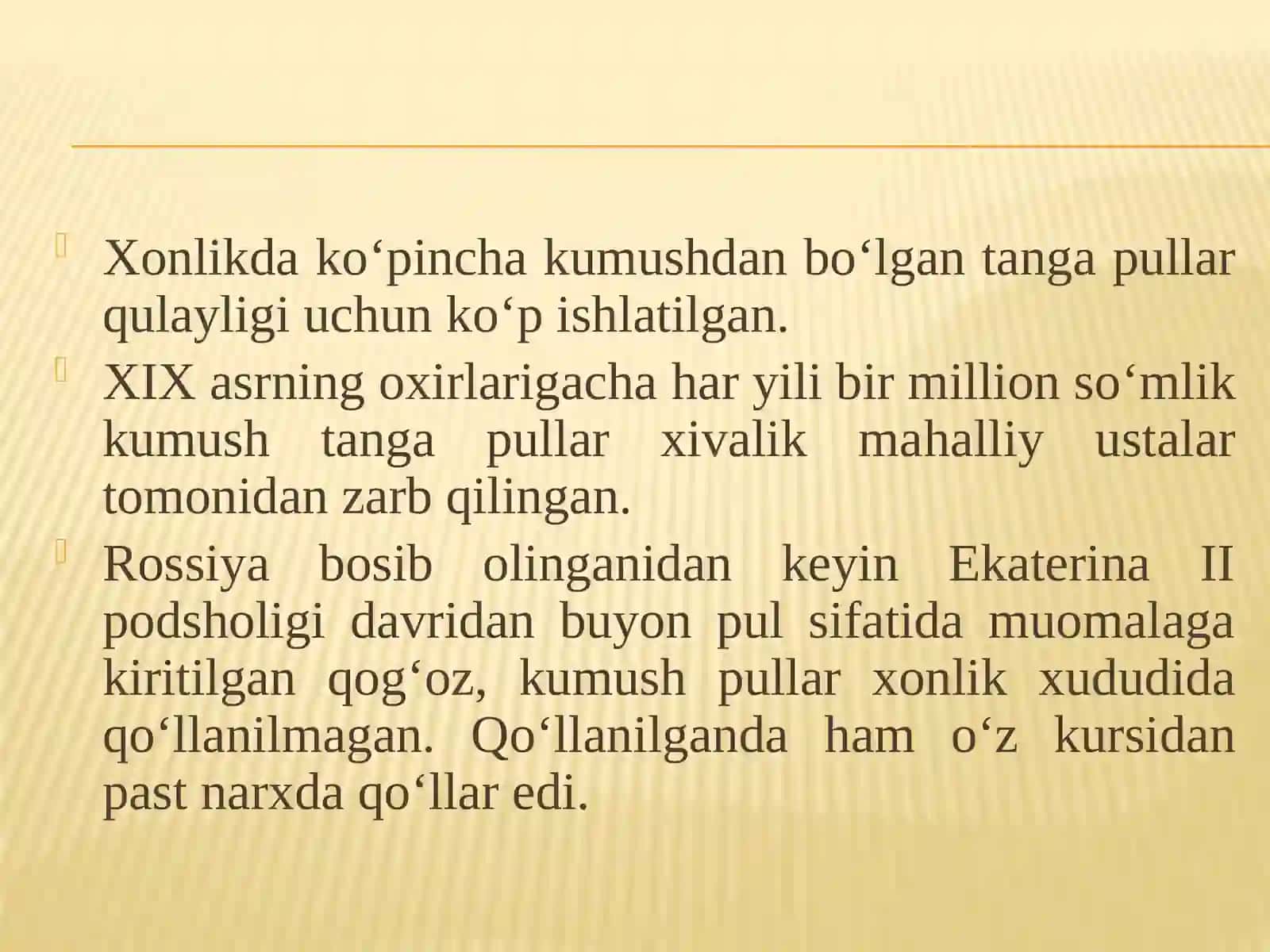 XVIII-XIX asr xonliklari 2