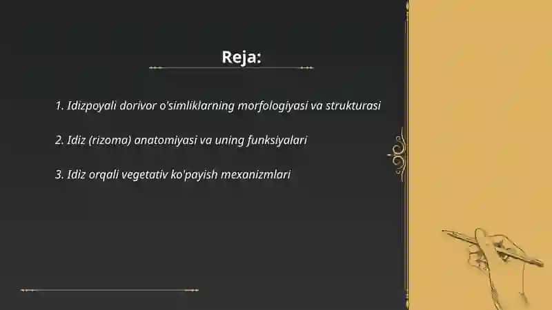 Idizpoyali dorivor o simliklar biologiyasi va ekologiyasi 2