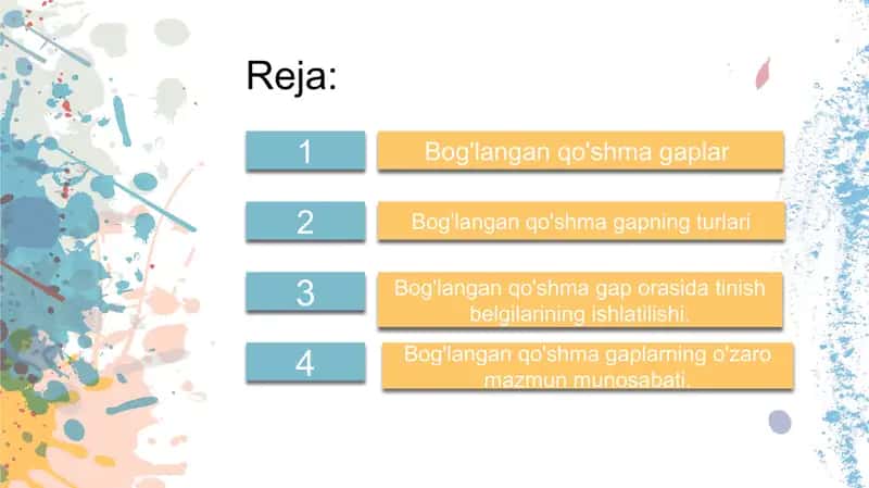 Bog'langan qo'shmagaplar 2