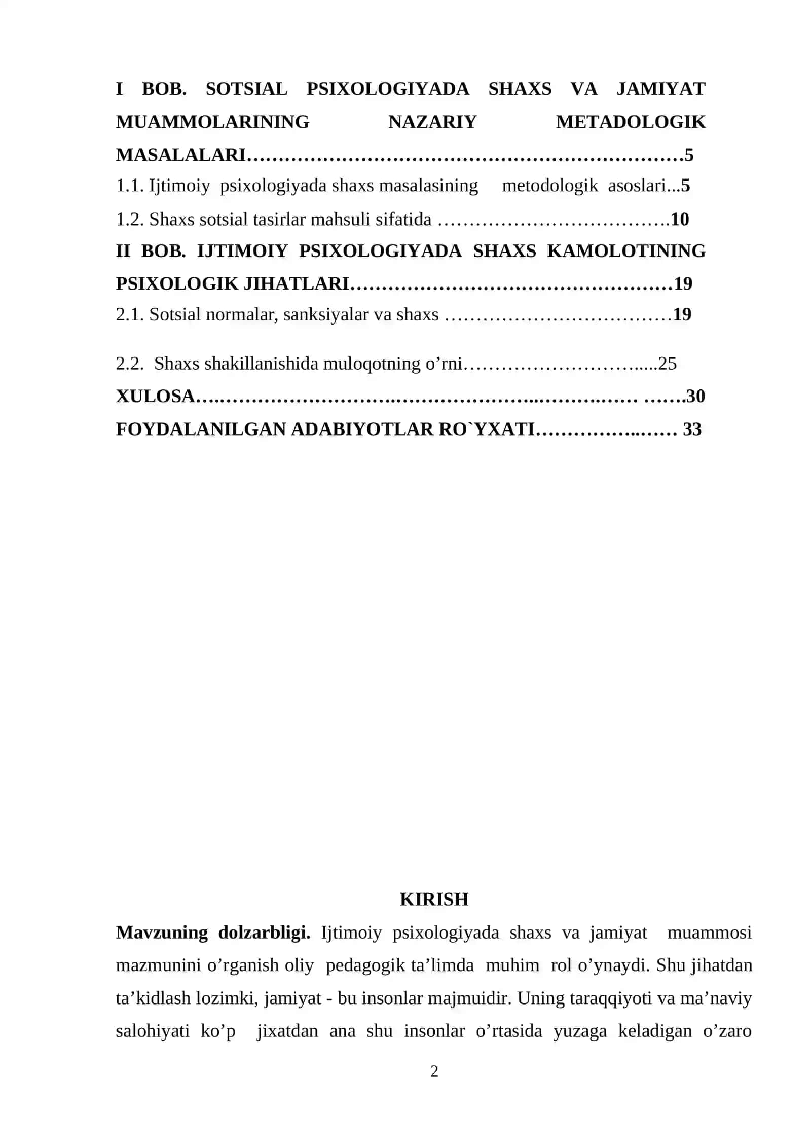 SOTSIAL PSIXOLOGIYADA SHAXS VA JAMIYAT MUAMMOSI 2