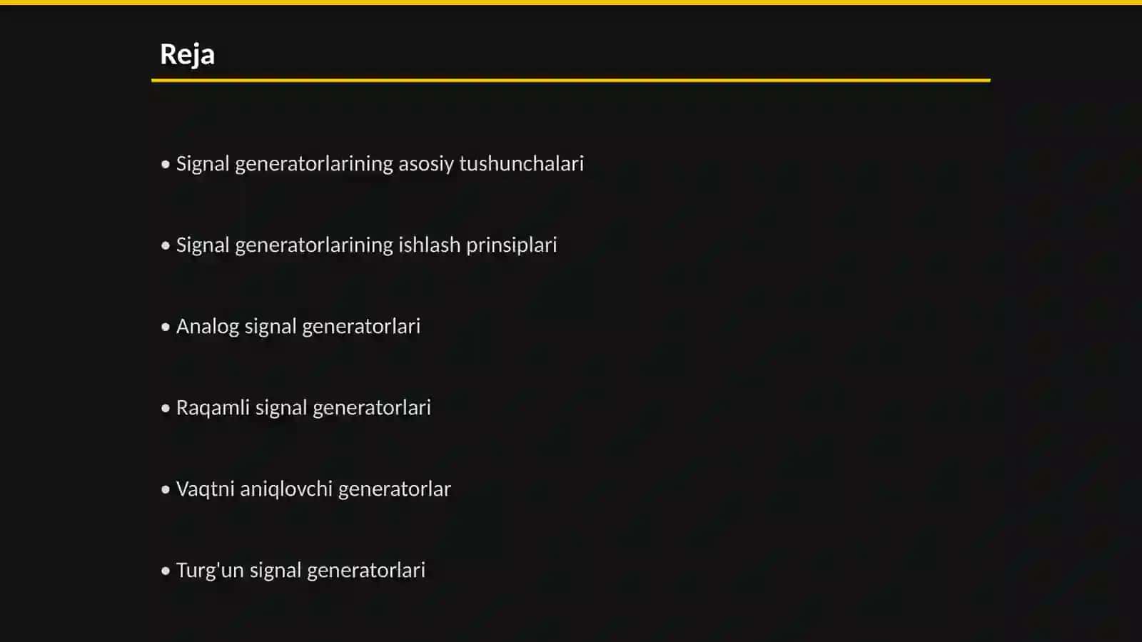 Signal generatorlari, generatorlarning turlari, kvars generatorlari 2