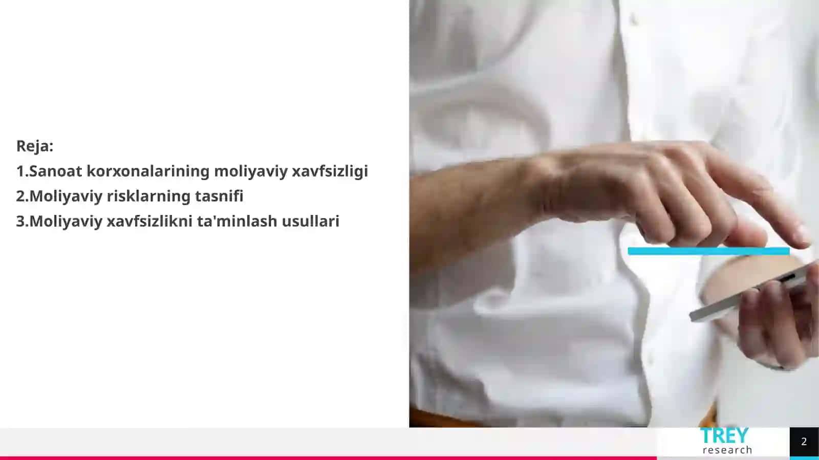 Sanoat korxonalarini moliyaviy xavfsizligiga taxdidlar va moliyaviy risklarni tasniflanishi 2