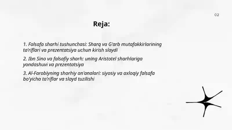 Falsafa sharhi tushunchasi 2