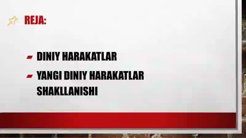 Yangi diniy harakatlar 2