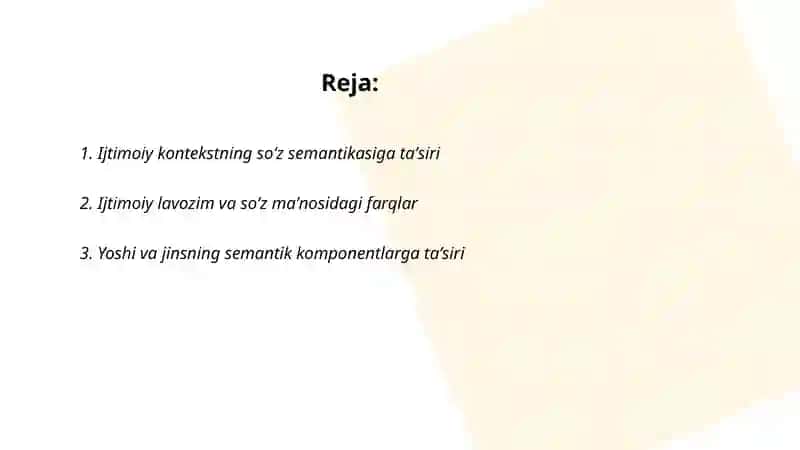 Soʻz semantikasidagi ijtimoiy komponentlar 2