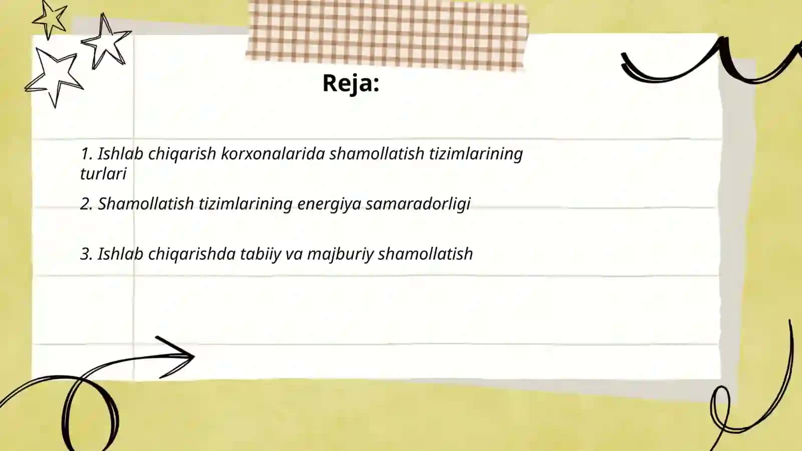 Ishlab chiqarish korxonalarini shamollatish 2