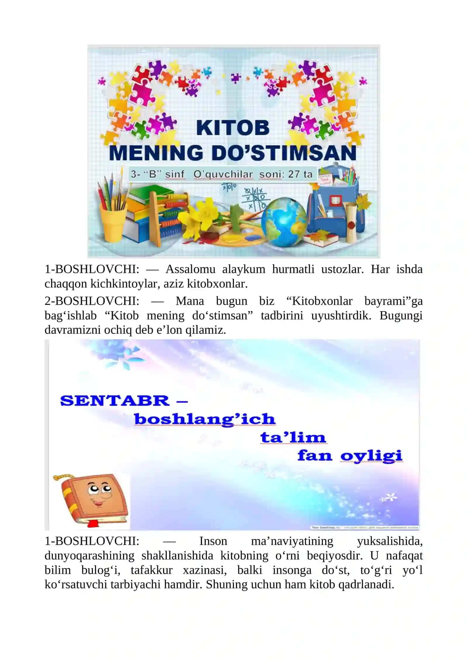 Kitobxonlar bayrami 2