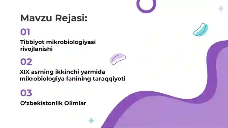 Mikrobiologiya, virusologiya, immunologiya, parazitologiya modulini rivojlantirishiga hissa qo'shgan O'zbekistonlik yetakchi olimlar 2