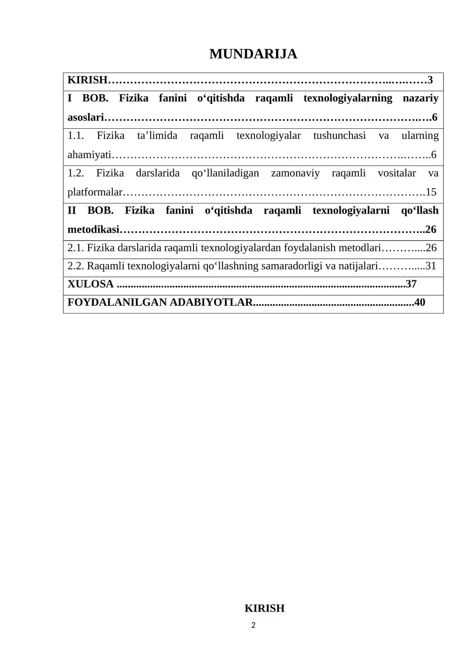 FIZIKA FANINI O‘QITISHDA RAQAMLI TEXNOLOGIYALARNI QO‘LLASH 2