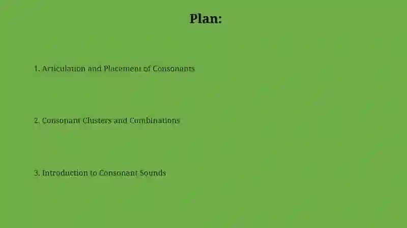 Reading rules of consonants 2