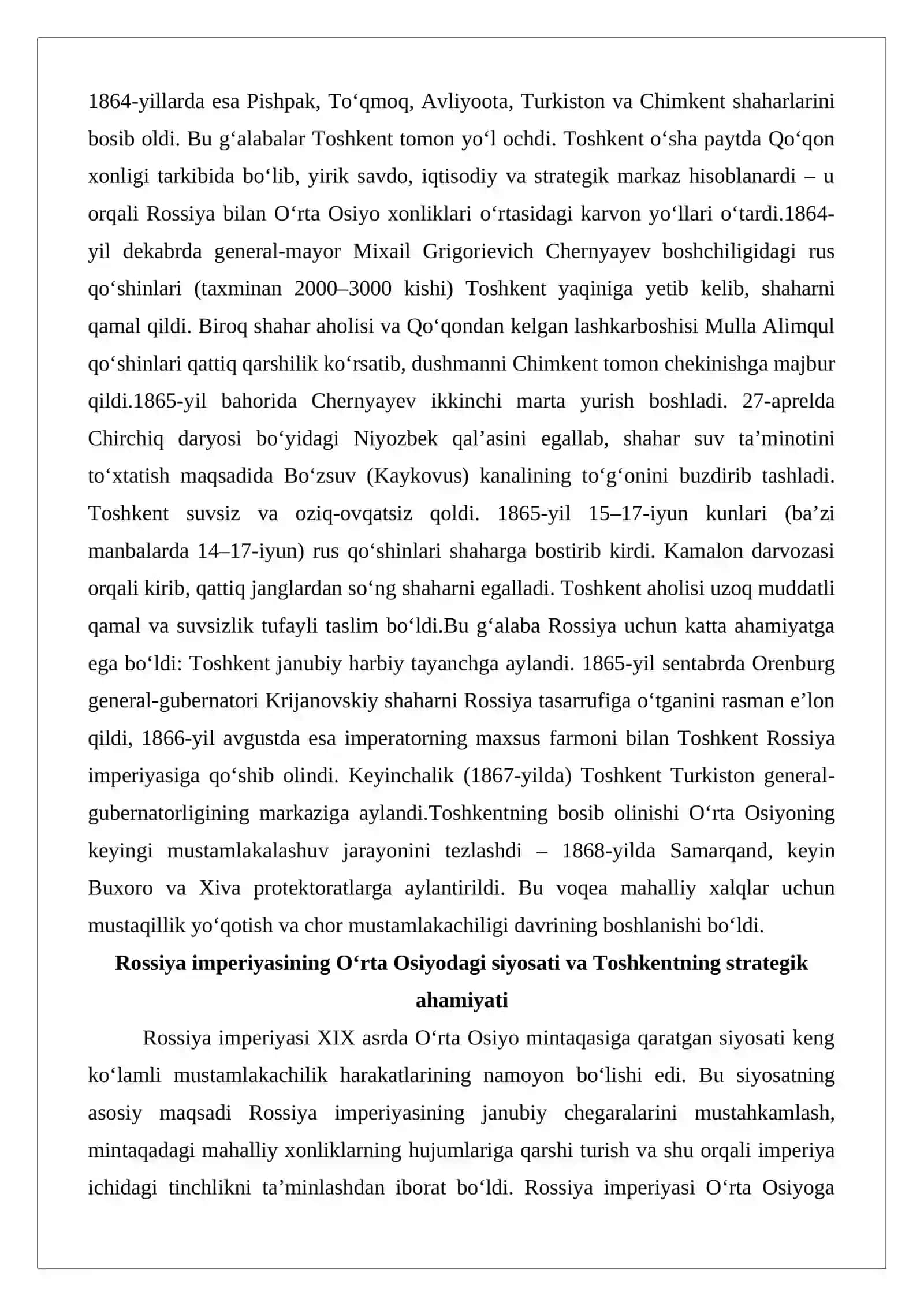 Toshkent Tashqi qurilishlari 2