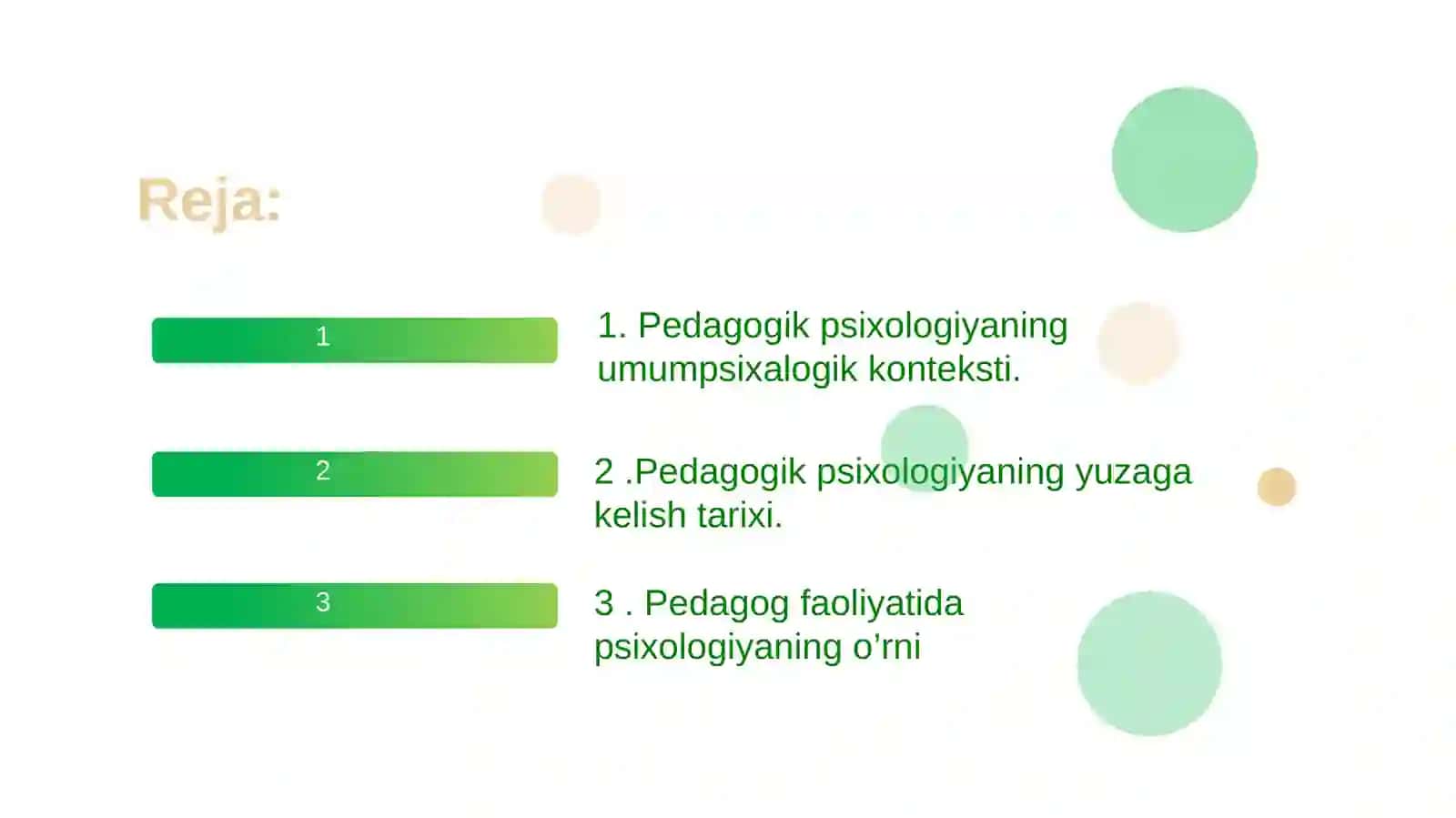 Pedagogik psixalogiyaning yuzaga kelish tarixi 2