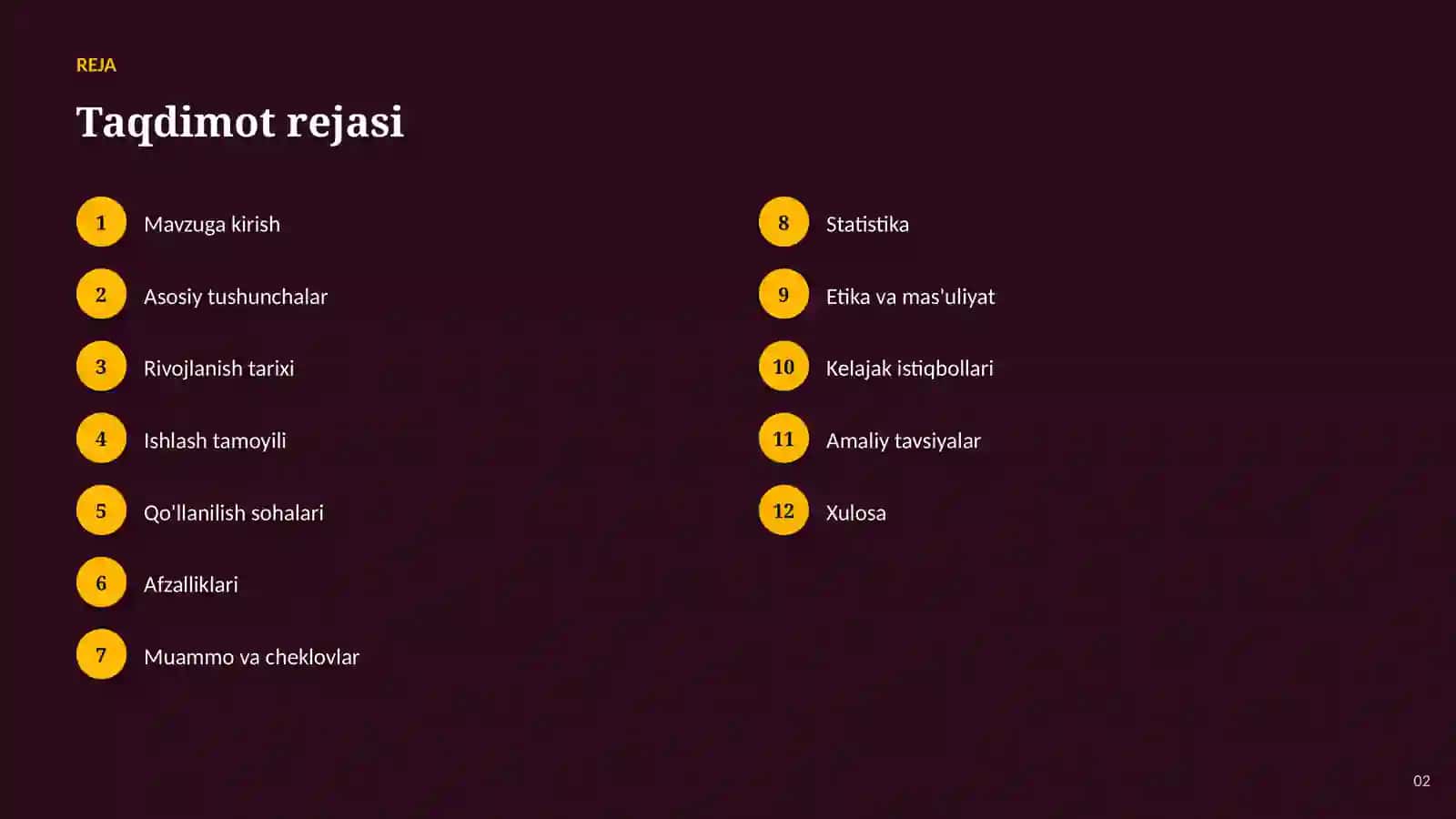 SUN'IY INTELLEKT ASOSLARI 2