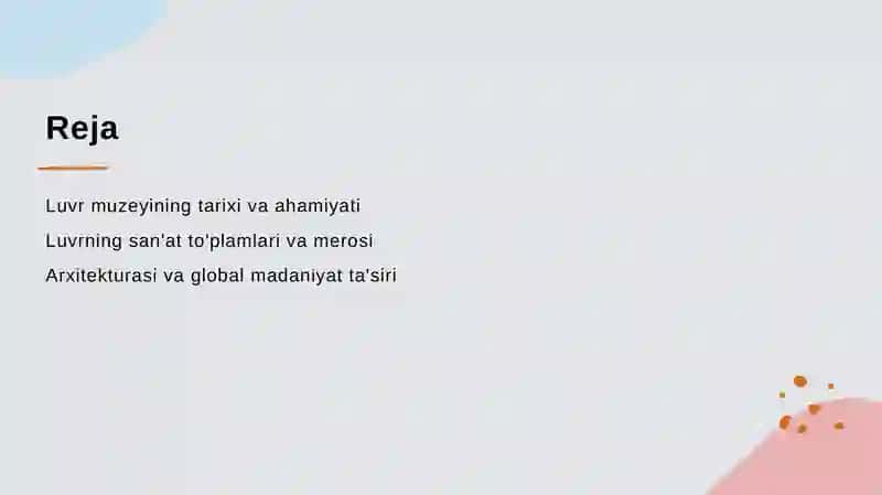 Luvr muzeyi haiqda taqdimot 2