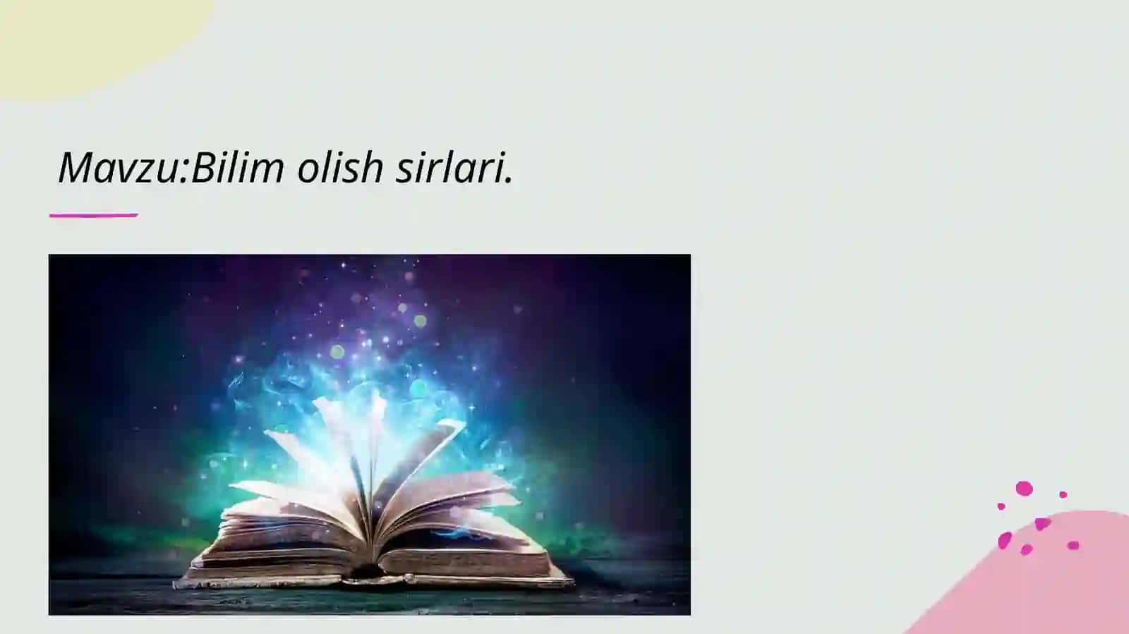 Boshlang’ich ta’limda tarbiya fanidan taqdimoti 2