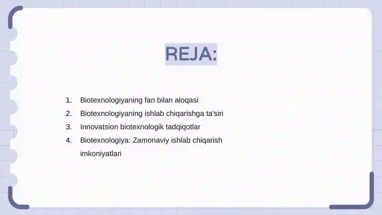 Biotexnologiya fan va ishlab chiqarish bilan ozaro aloqasi 2