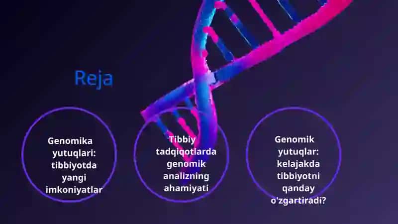 Genomika yutuqlari: tibbiyotda yangi imkoniyatlar 2