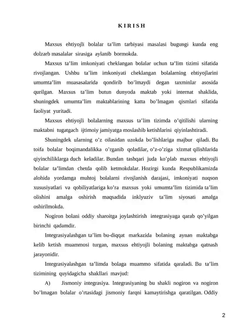 Maxsus ehtiyojli bolalar ta'limi 2