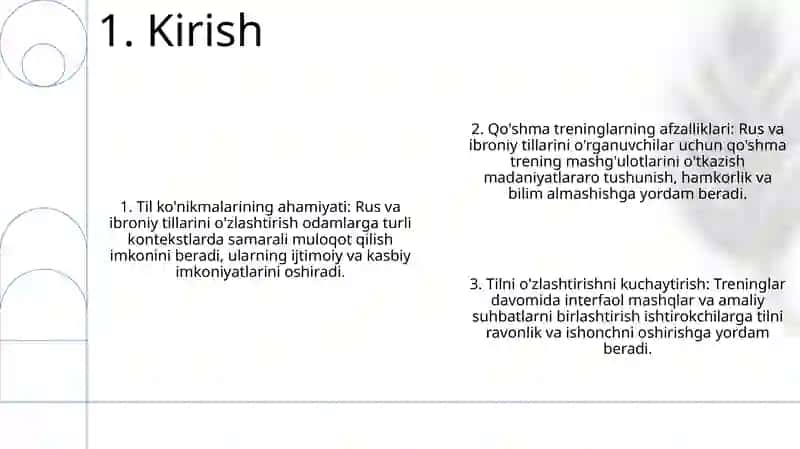Atrof-Olam Bilan Tanishtirishtirish MashgʻUlotlarini OʻTish 2