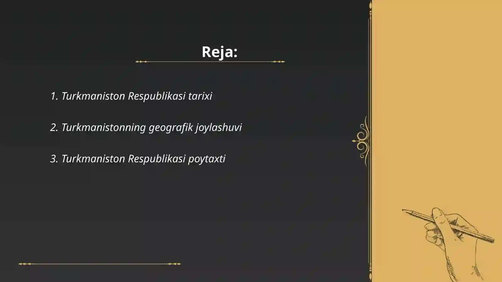 Turkmaniston Respublikasi tarixi 2