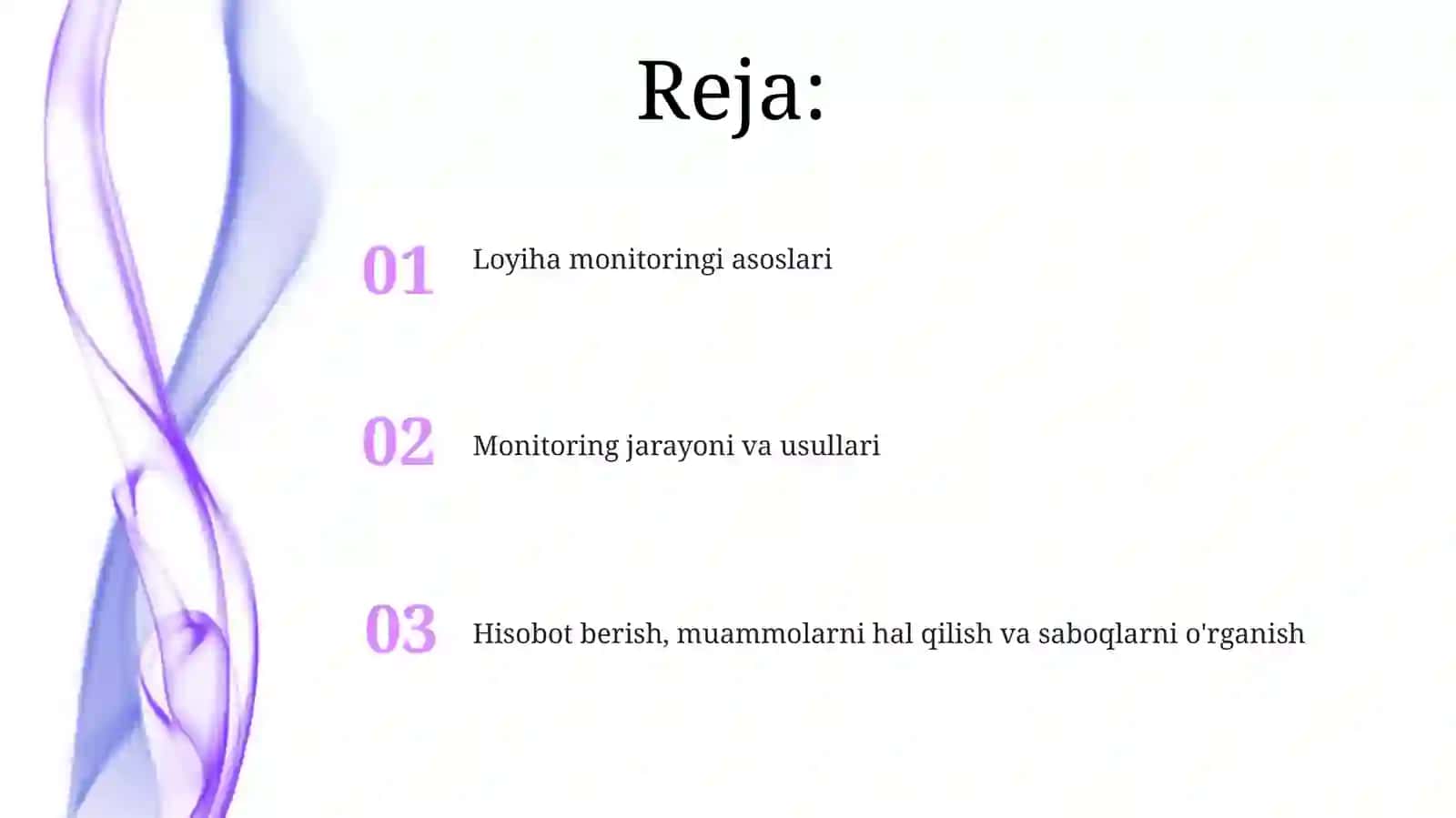Loyiha monitoringi 2
