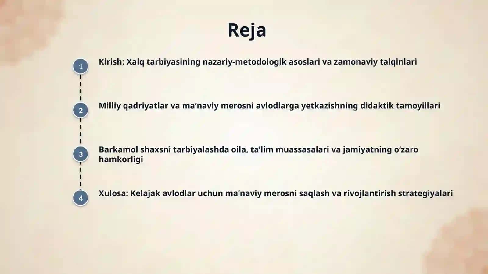Xalq tarbiyasi va avlodlar vorisligi 2