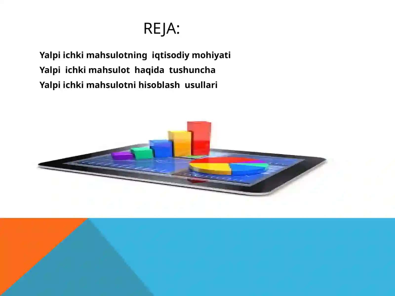 YALPI ICHKI MAHSULOT STATISTIKASI 2