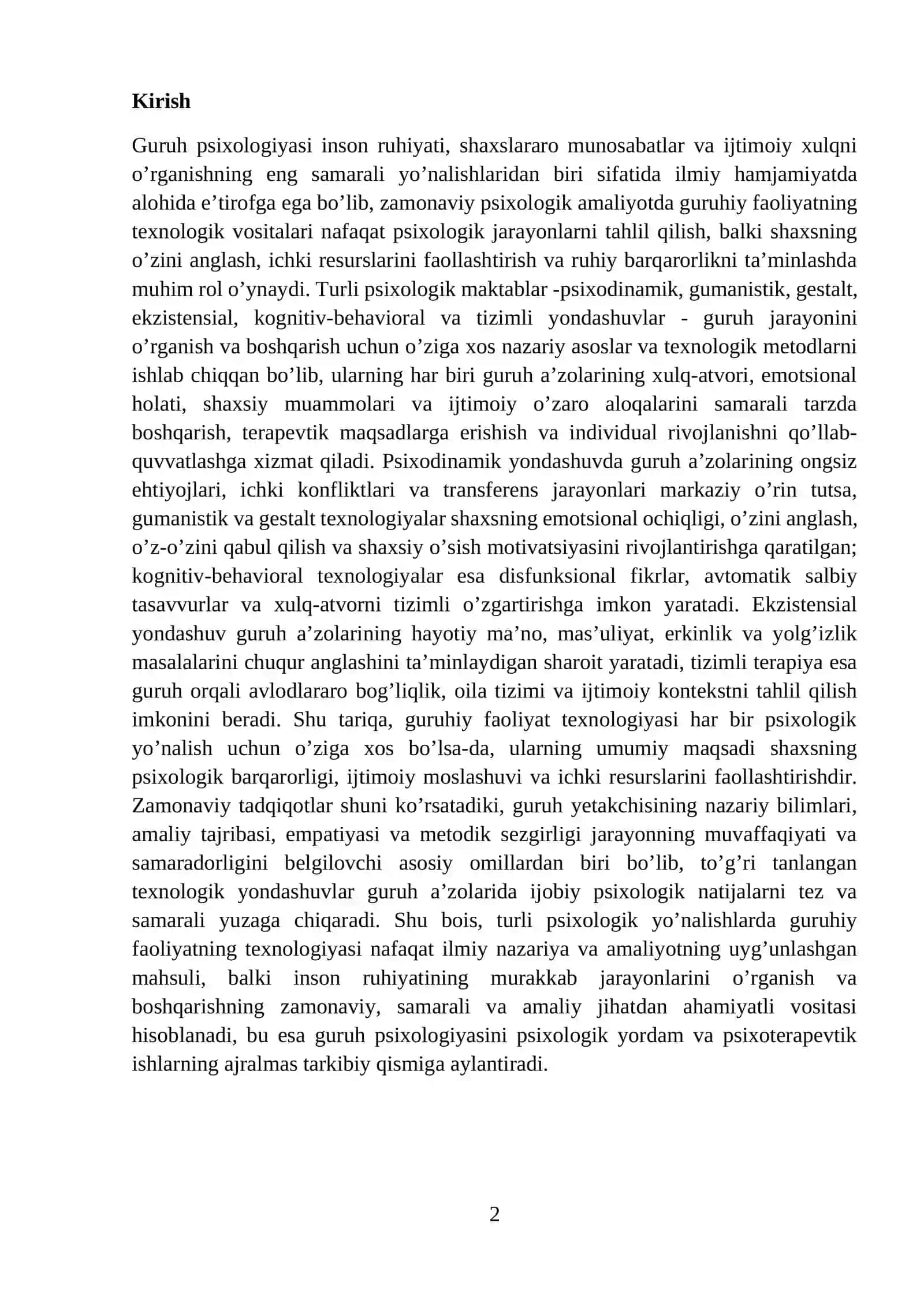 Turli psixologik yondashuvlar 2