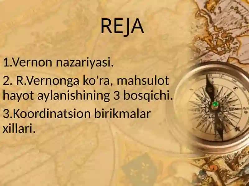 R VERNON NAZARIYASI 2