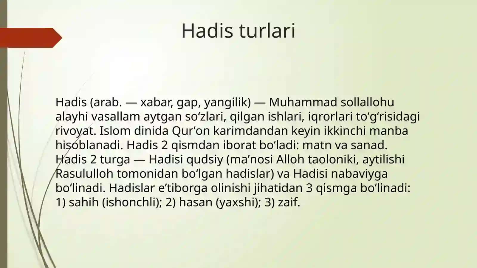 Hadis. Sunna. Hadisturlari.Muhaddislar. Aljomeas-sahih 2