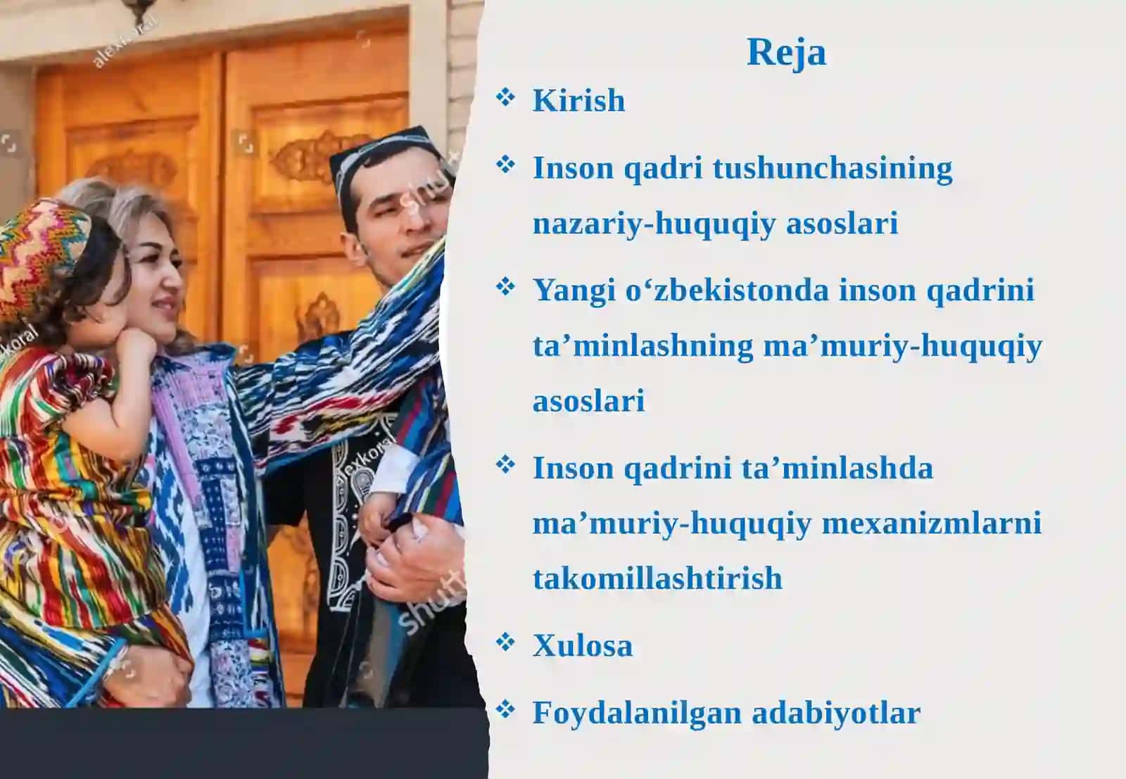 Yangi O‘zbekiston sharoitida inson qadri, nazariy huquqiy yondashuv 2