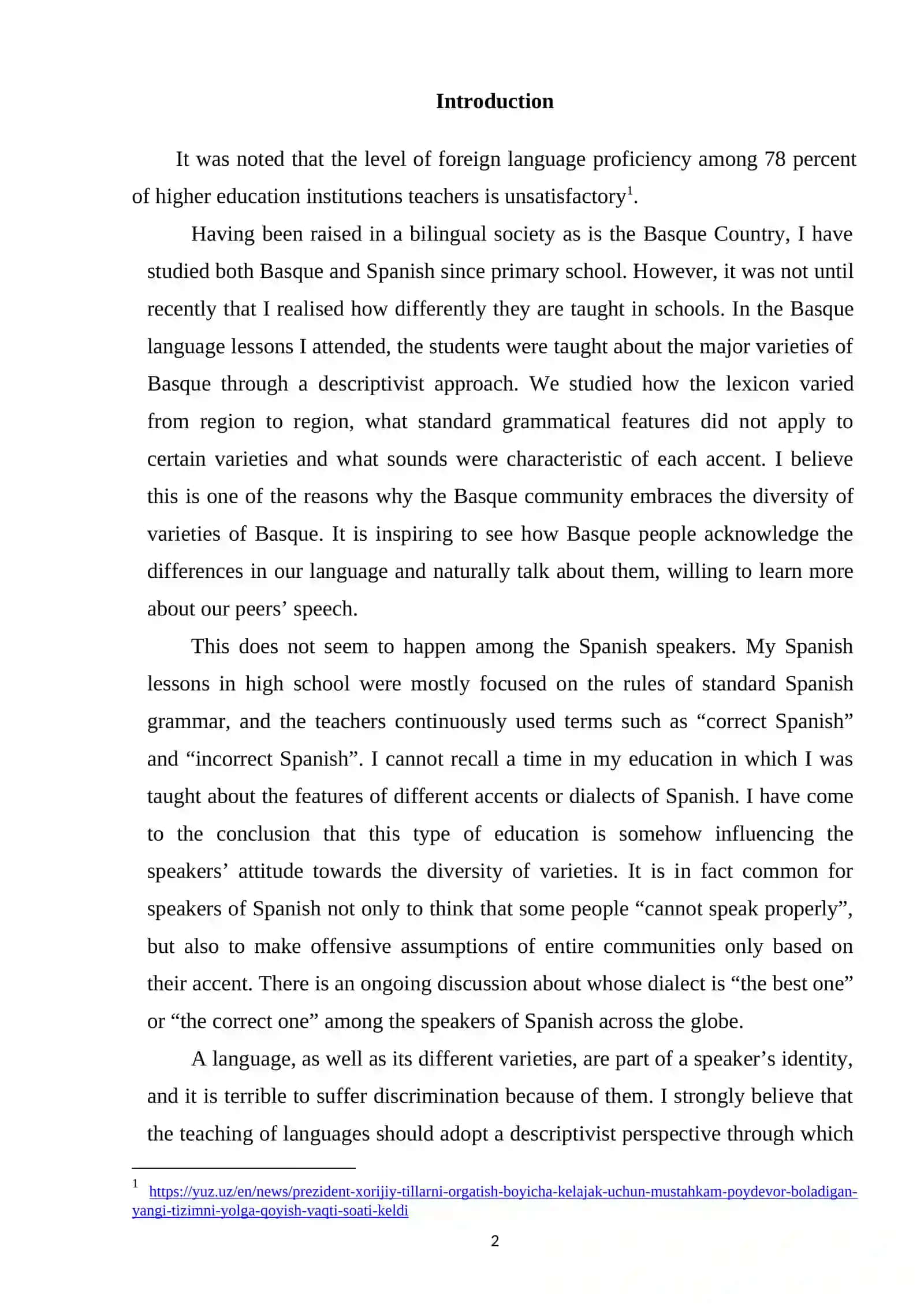AUSTRALIAN VARIANT OF ENGLISH LANGUAGE 2