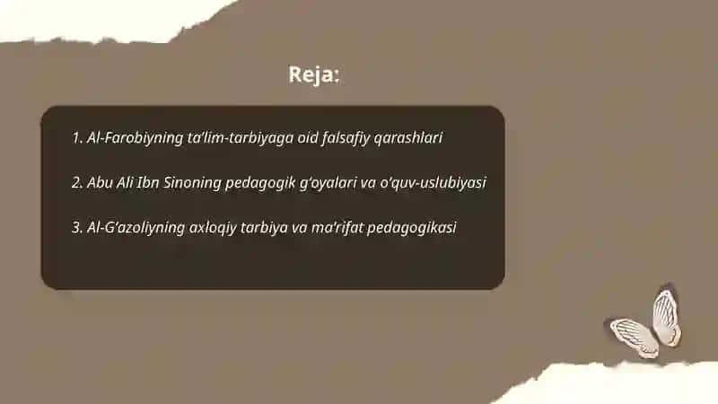 Al-Farobiyning taʼlim-tarbiyaga oid falsafiy qarashlari 2