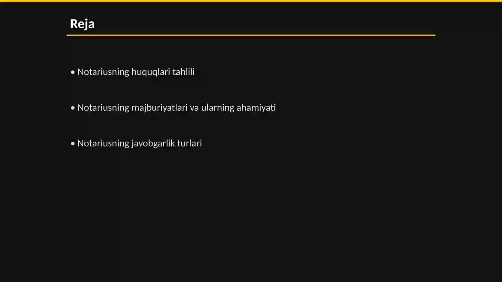 Notariusning huquqlari majburiyatlari va jovobgarligi 2