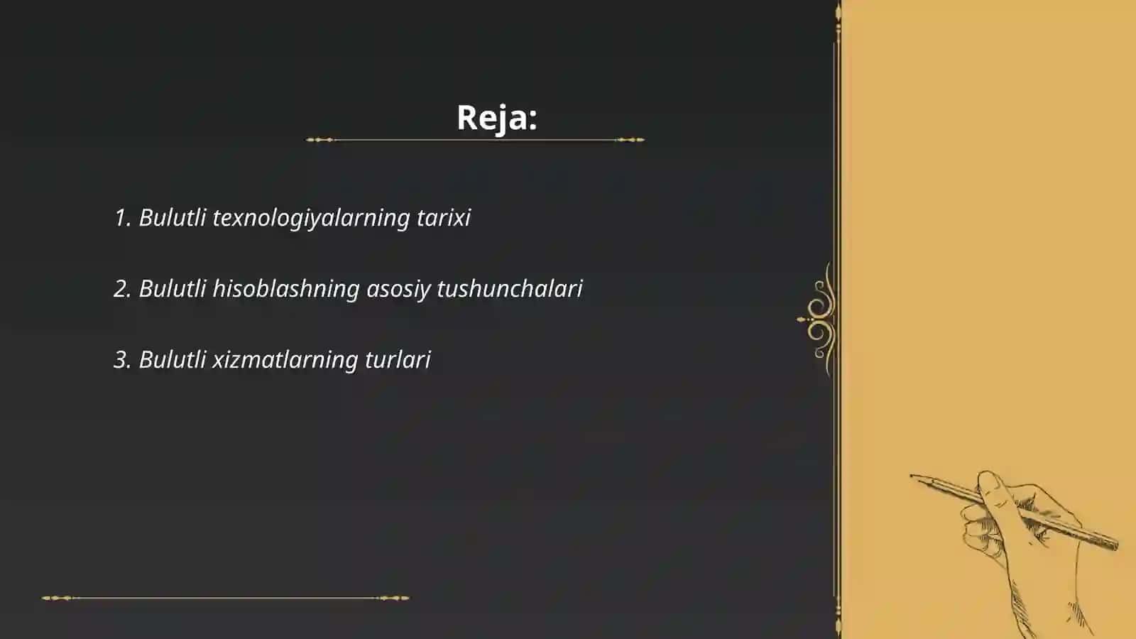 Bulutli texnologiyalardan foydalanish texnologiyasi 2