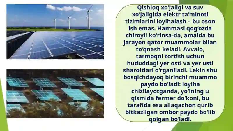 Elektr ta'minoti tizimlarini loyihalash 2