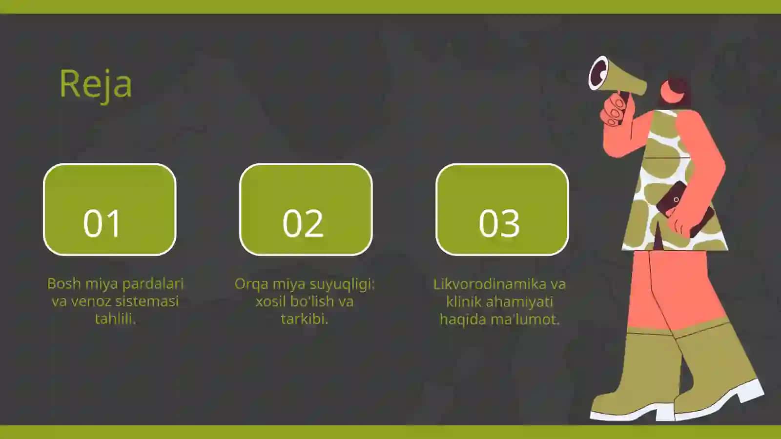 Bosh miya pardalarining vena bo'shliqlari va sisternalari 2