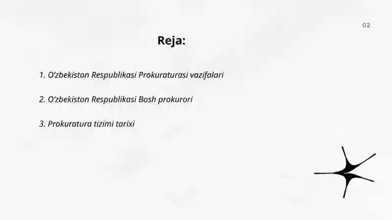 O‘zbekiston Respublikasi Prokuraturasi 2