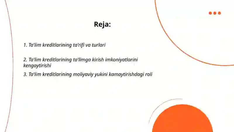 Ta'lim kreditlari: afzalliklari va muammolari 2