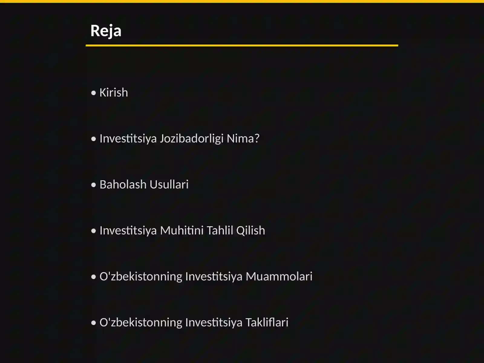 Mintaqalar Investitsiya Jozibadorligini Oshirish 2