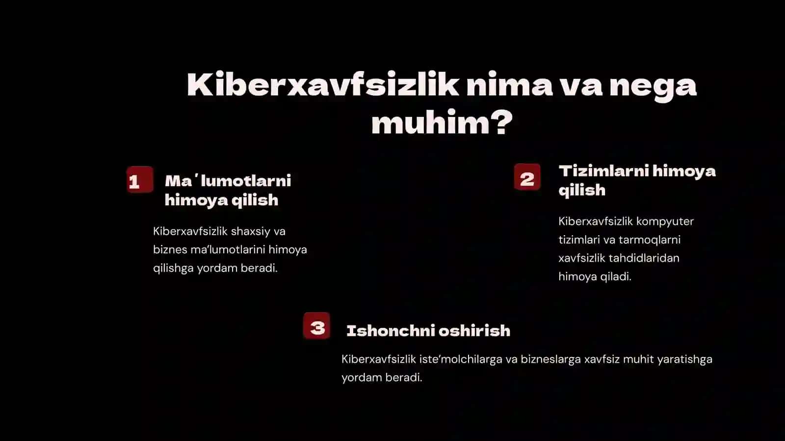 Kiberxavfsizlik sohasida karyera yo'llarini o'rganish 2