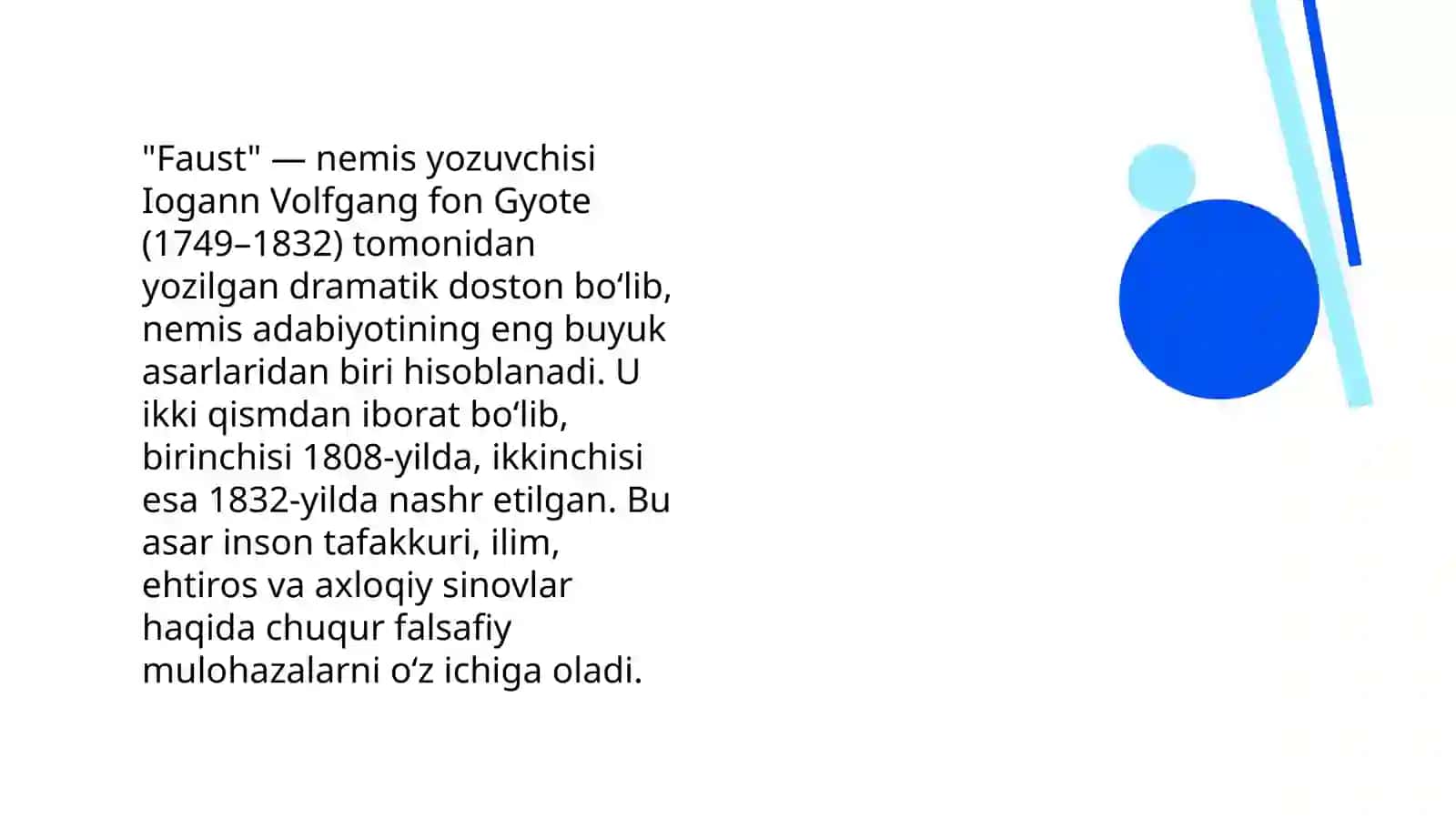 Gyotening "Faust" asari haqida batafsil tahlil 2