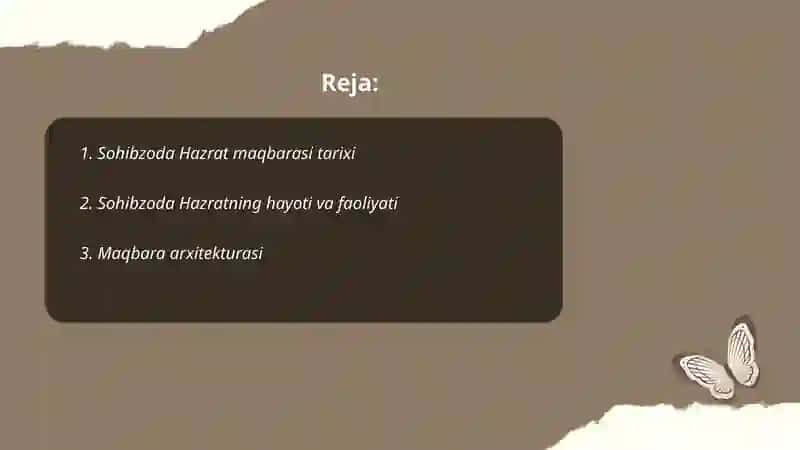Sohibzoda Hazrat maqbarasi tarixi 2