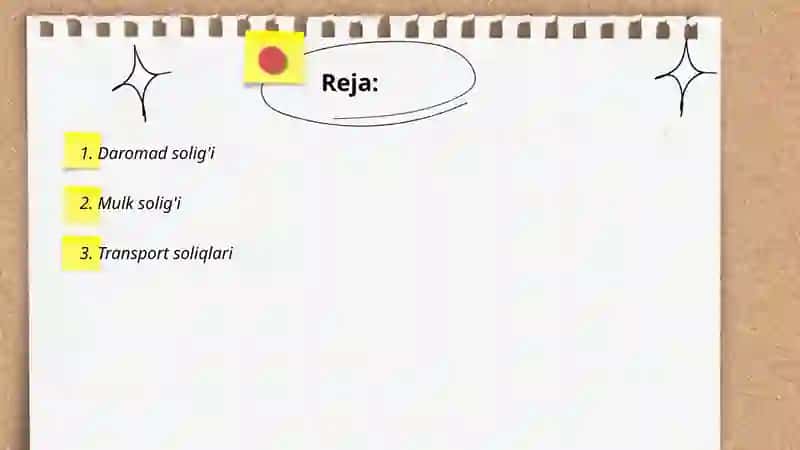 Jismoniy shaxslardan undiriladigan soliqlarning turlari va tasnifi 2