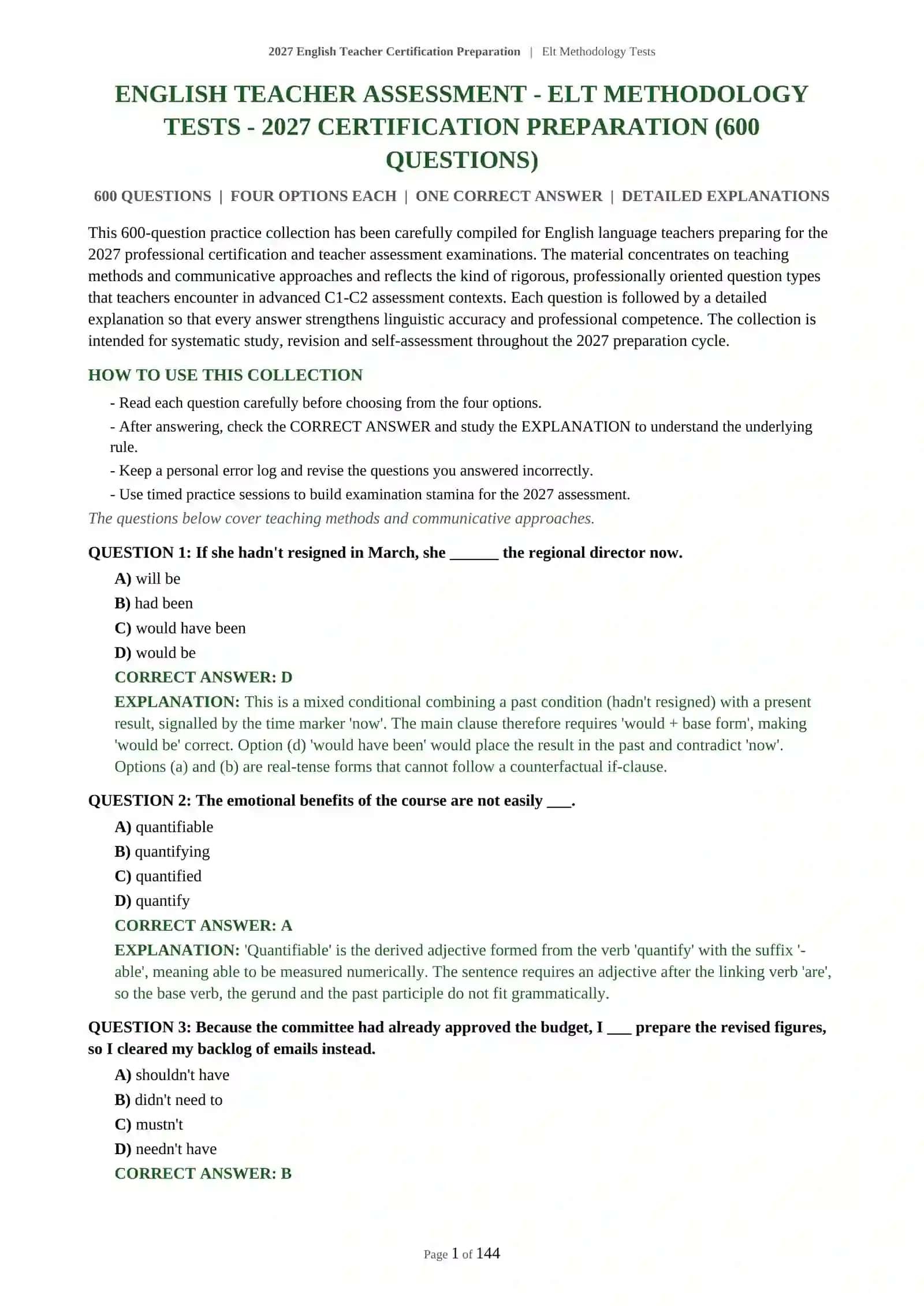 Elt Methodology Tests 2