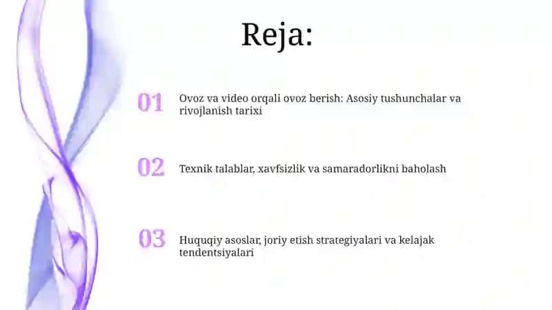 Ovoz va video orqali ovoz berish 2